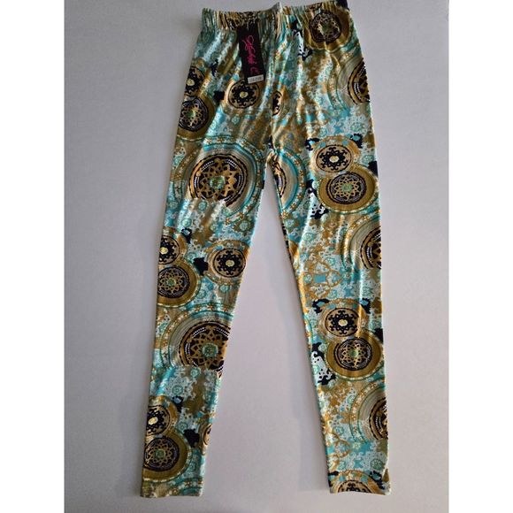 Reg One Size‎ Abstract Tribal Pattern Leggings - Picture 4 of 8